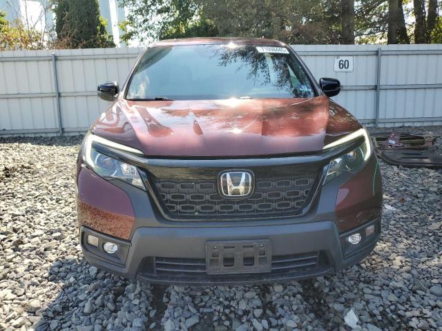 5FNYF8H57KB008164 - 2019 HONDA PASSPORT EXL Бордовий фото 5
