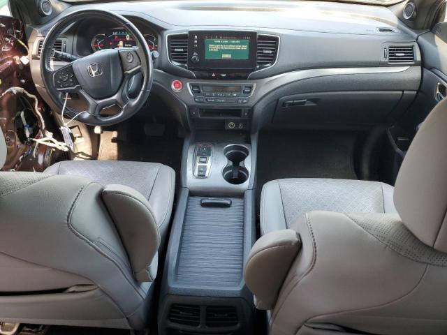 5FNYF8H57KB008164 - 2019 HONDA PASSPORT EXL Бордовий фото 8