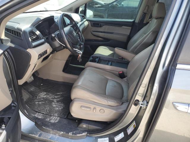 5FNRL6H79JB040244 - 2018 HONDA ODYSSEY EXL GRAY photo 7