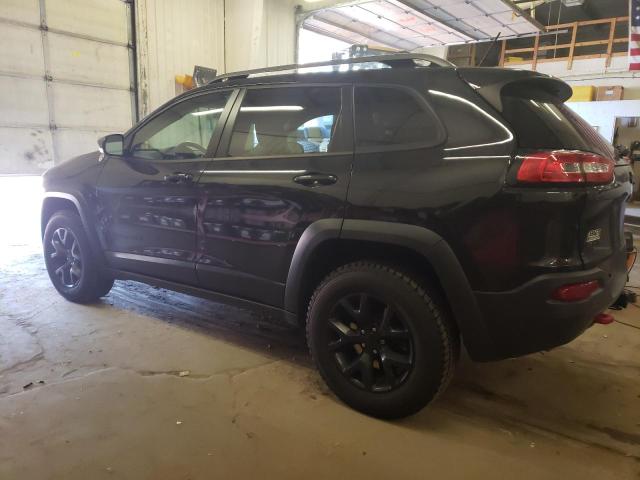 1C4PJMBS9FW661839 - 2015 JEEP CHEROKEE TRAILHAWK BLACK photo 2