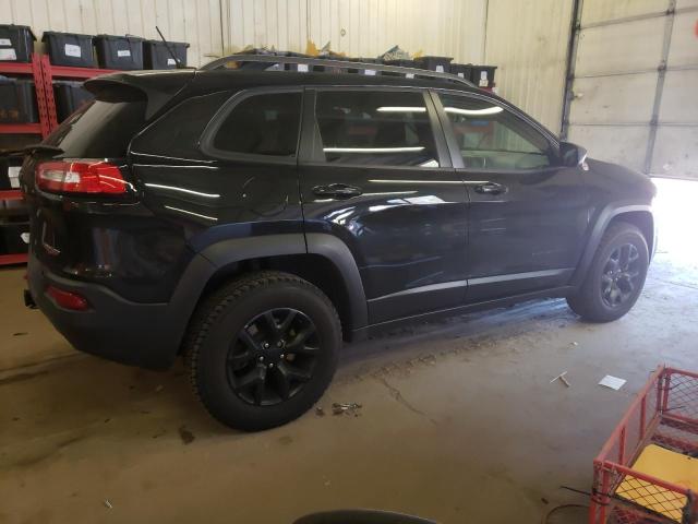 1C4PJMBS9FW661839 - 2015 JEEP CHEROKEE TRAILHAWK BLACK photo 3