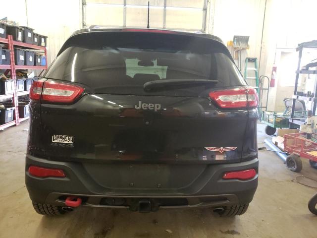 1C4PJMBS9FW661839 - 2015 JEEP CHEROKEE TRAILHAWK BLACK photo 6