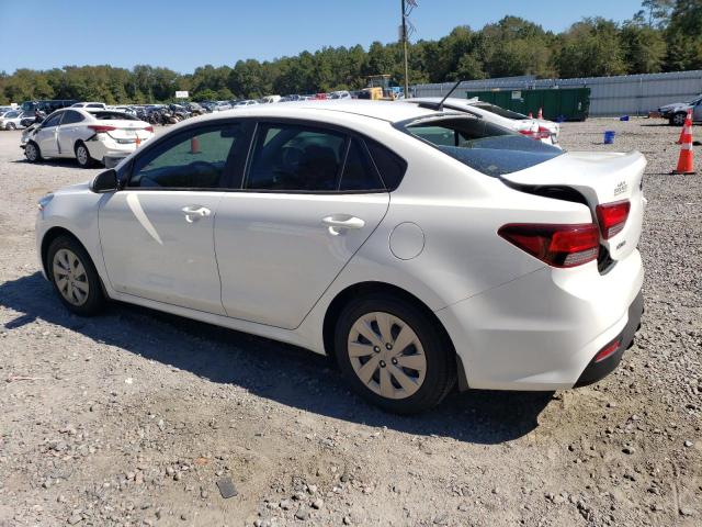 3KPA24AD9LE319321 - 2020 KIA RIO LX WHITE photo 2