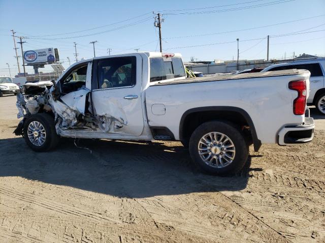 2GC4YREY0N1220974 - 2022 CHEVROLET SILVERADO K2500 HIGH COUNTRY WHITE photo 2