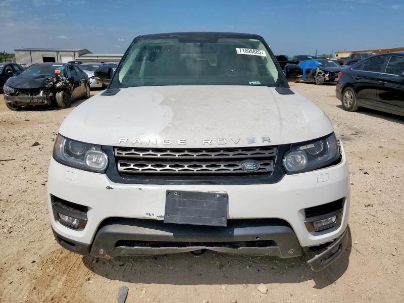 SALWR2WF6EA332557 - 2014 LAND ROVER RANGE ROVE HSE WHITE photo 5