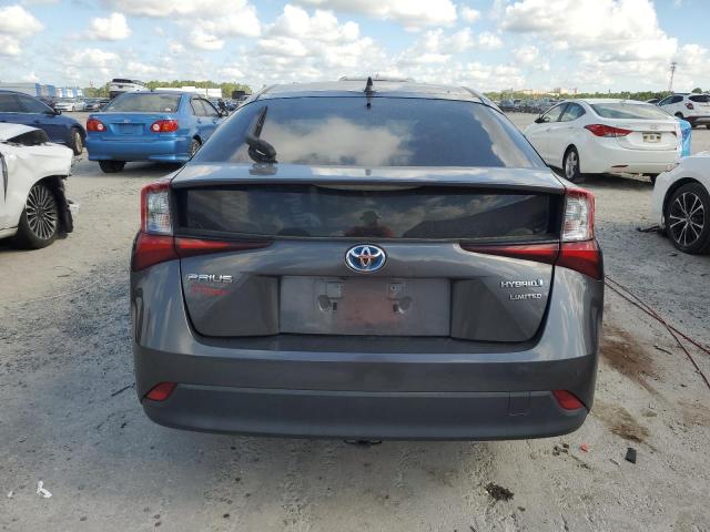 JTDKARFU8K3078984 - 2019 TOYOTA PRIUS გრაფიტი ფოტო 6