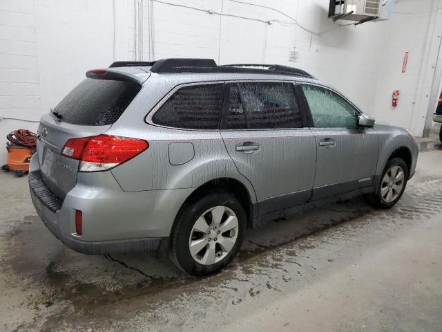 4S4BRBGCXB3327304 - 2011 SUBARU OUTBACK 2.5I PREMIUM SILVER photo 3