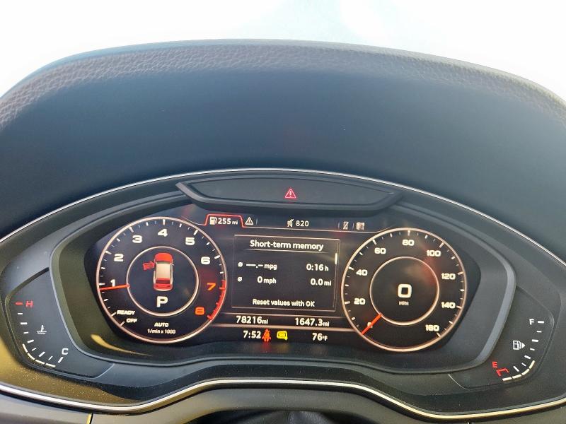 WA1CNAFY6K2130951 - 2019 AUDI Q5 PRESTIGE BLUE photo 9