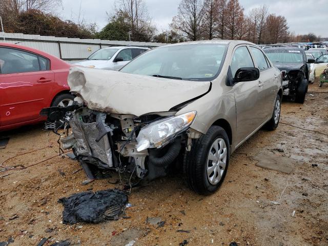 1NXBU4EE9AZ192839 - 2010 TOYOTA COROLLA BASE BEIGE photo 1