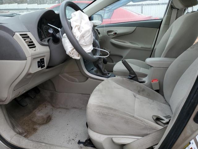 1NXBU4EE9AZ192839 - 2010 TOYOTA COROLLA BASE BEIGE photo 7