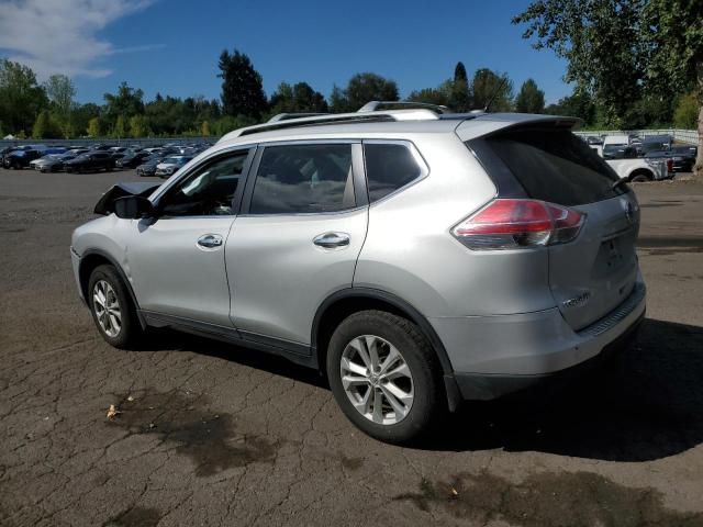 5N1AT2MK8EC871233 - 2014 NISSAN ROGUE S SILVER photo 2