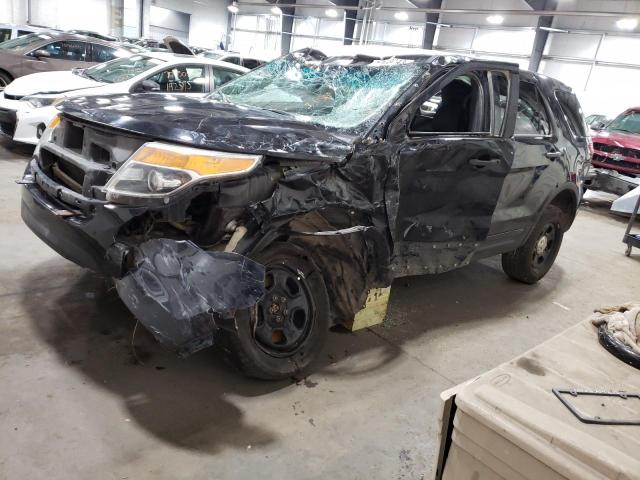 1FM5K8AR5DGC63671 - 2013 FORD EXPLORER POLICE INTERCEPTOR BLACK photo 1