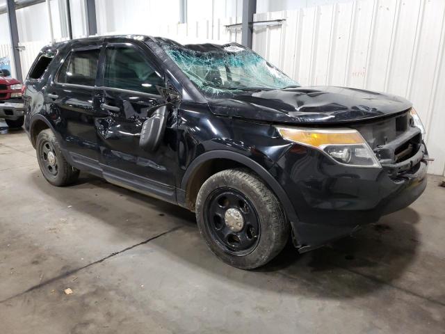 1FM5K8AR5DGC63671 - 2013 FORD EXPLORER POLICE INTERCEPTOR BLACK photo 4