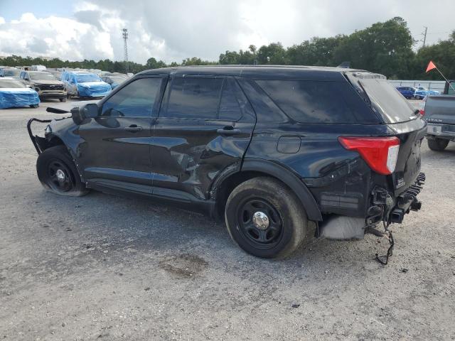 1FM5K8AC1MNA05803 - 2021 FORD EXPLORER POLICE INTERCEPTOR Czarny zdjęcie 2