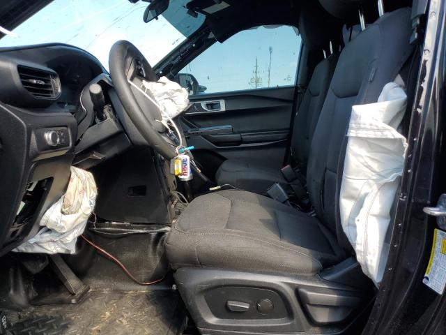 1FM5K8AC1MNA05803 - 2021 FORD EXPLORER POLICE INTERCEPTOR Czarny zdjęcie 7