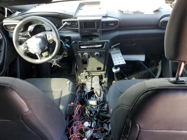 1FM5K8AC1MNA05803 - 2021 FORD EXPLORER POLICE INTERCEPTOR Czarny zdjęcie 8