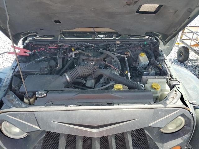 1J4GB59117L174051 - 2007 JEEP WRANGLER SAHARA GREEN photo 11