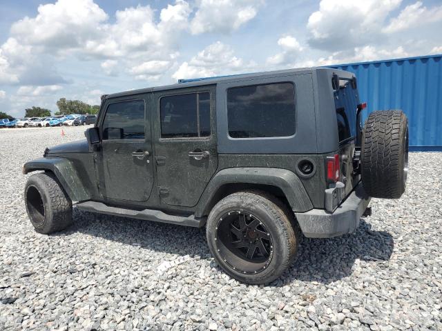 1J4GB59117L174051 - 2007 JEEP WRANGLER SAHARA GREEN photo 2