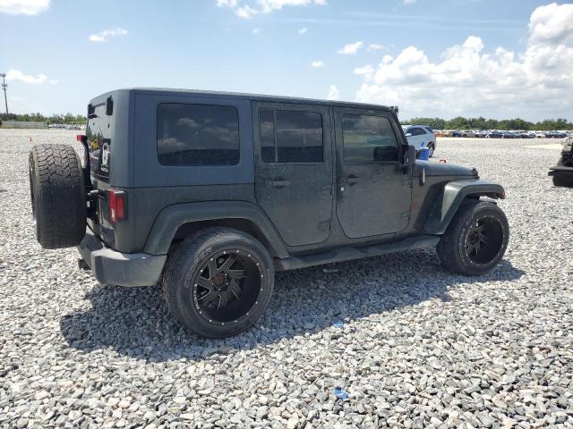 1J4GB59117L174051 - 2007 JEEP WRANGLER SAHARA GREEN photo 3