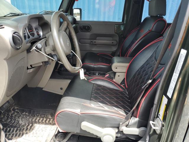 1J4GB59117L174051 - 2007 JEEP WRANGLER SAHARA GREEN photo 7