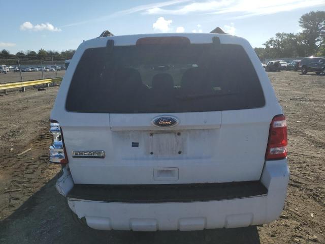 1FMCU9D77BKB98981 - 2011 FORD ESCAPE XLT WHITE photo 6