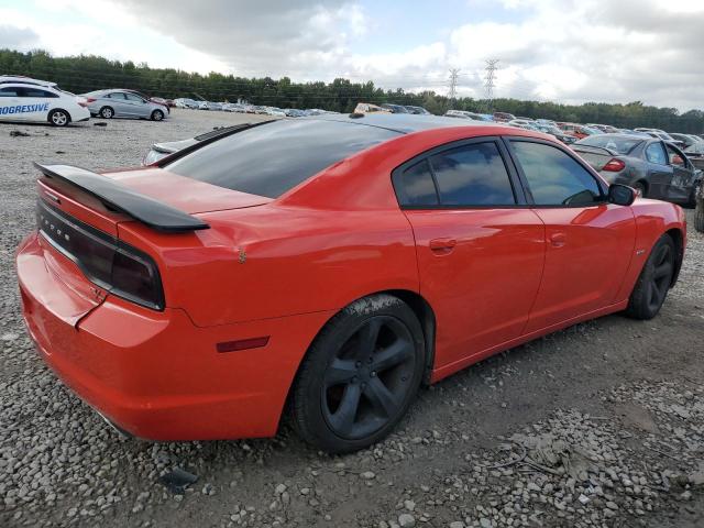2C3CDXCT7EH189625 - 2014 DODGE CHARGER R/T RED photo 3
