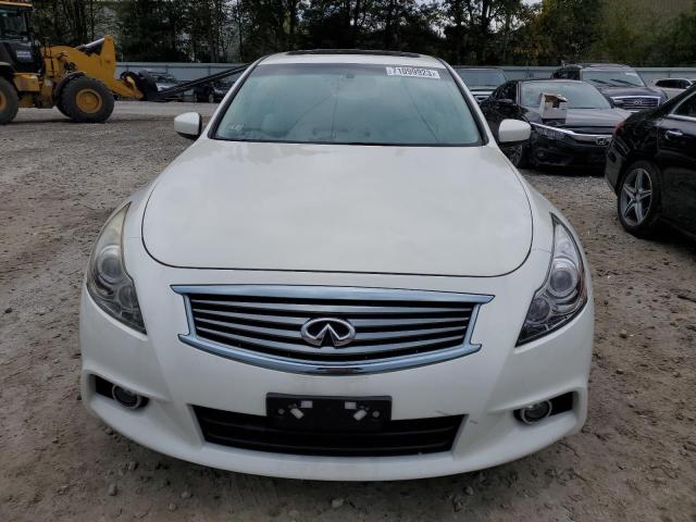 JN1CV6AR5CM674465 - 2012 INFINITI G37 WHITE photo 5