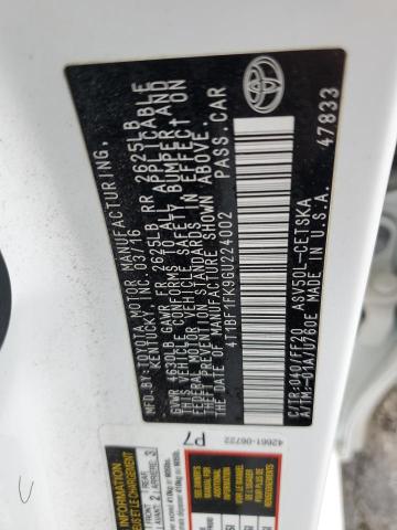 4T1BF1FK9GU224002 - 2016 TOYOTA CAMRY LE 白色 照片 13