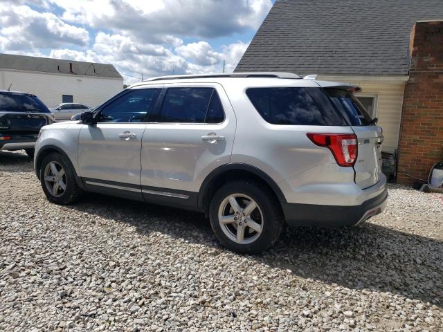 1FM5K8D88HGA80435 - 2017 FORD EXPLORER XLT 银色 照片 2