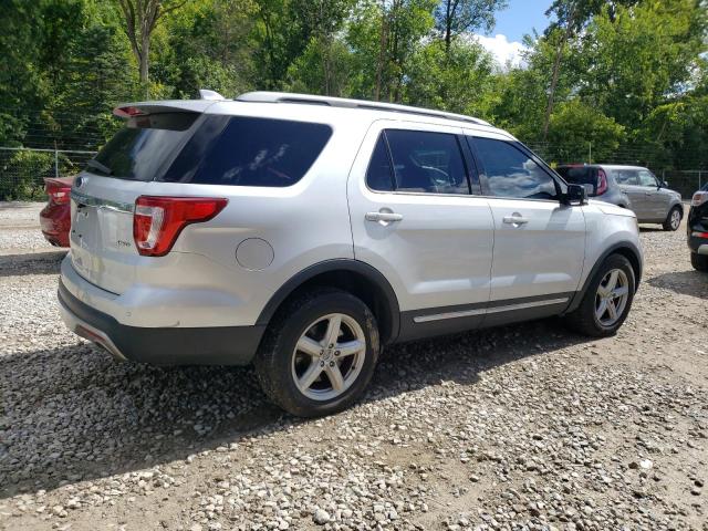 1FM5K8D88HGA80435 - 2017 FORD EXPLORER XLT 银色 照片 3