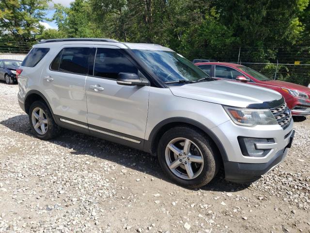 1FM5K8D88HGA80435 - 2017 FORD EXPLORER XLT 银色 照片 4