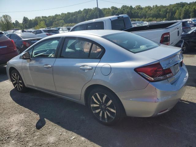 19XFB2F90EE046772 - 2014 HONDA CIVIC EXL 银色 照片 2