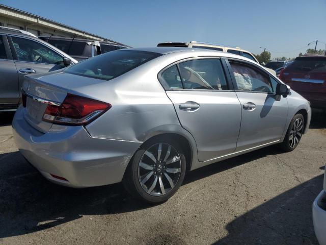 19XFB2F90EE046772 - 2014 HONDA CIVIC EXL 银色 照片 3