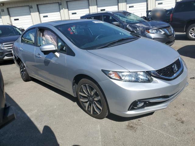 19XFB2F90EE046772 - 2014 HONDA CIVIC EXL 银色 照片 4
