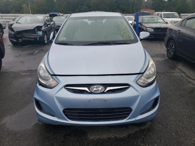 KMHCT4AE0EU612846 - 2014 HYUNDAI ACCENT GLS BLUE photo 5