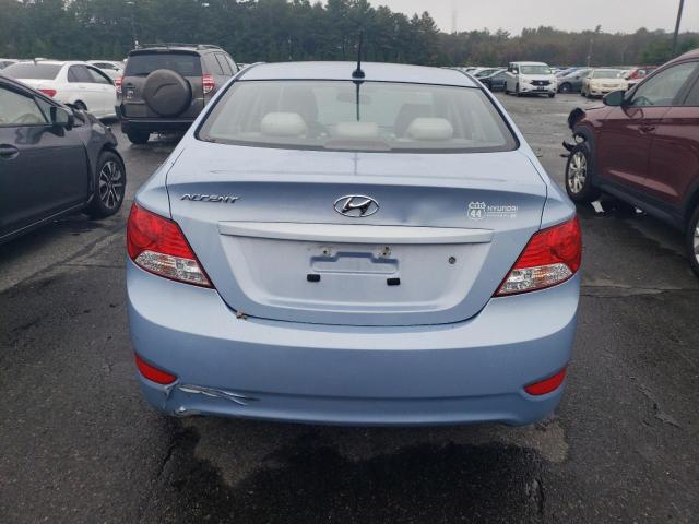 KMHCT4AE0EU612846 - 2014 HYUNDAI ACCENT GLS BLUE photo 6