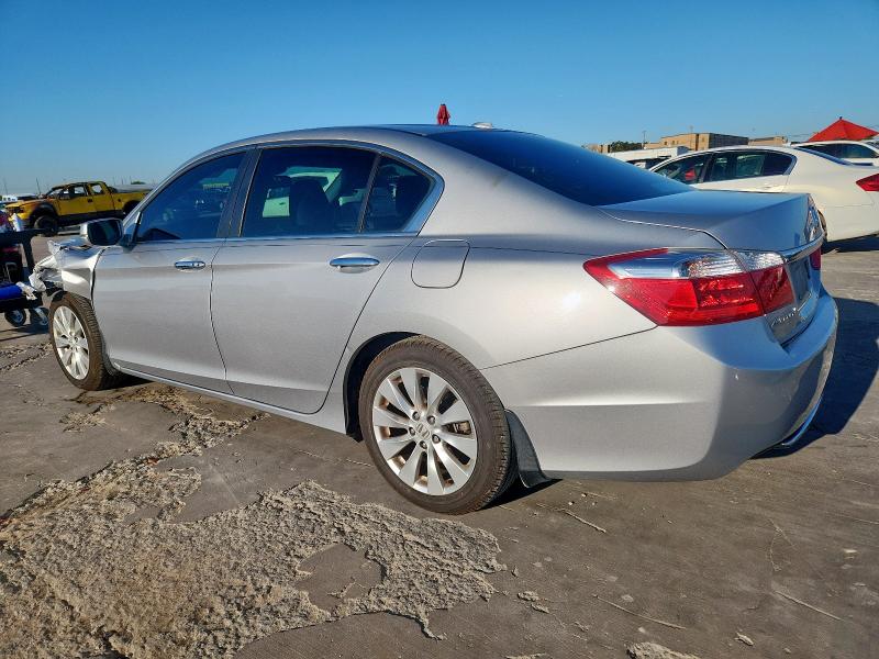 1HGCR2F83DA057273 - 2013 HONDA ACCORD EXL SILVER photo 2