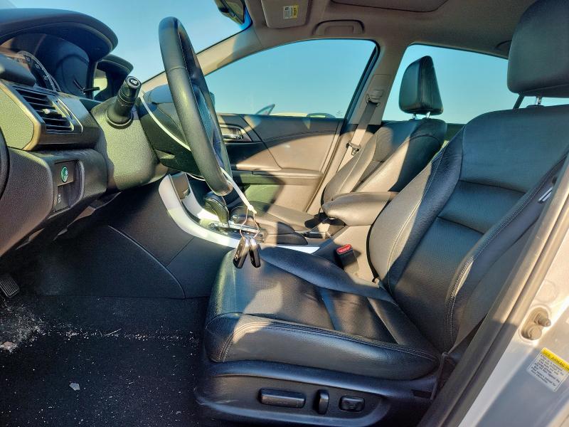 1HGCR2F83DA057273 - 2013 HONDA ACCORD EXL SILVER photo 7