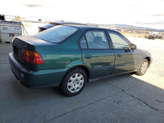 2HGEJ6618YH590768 - 2000 HONDA CIVIC BASE GREEN photo 3