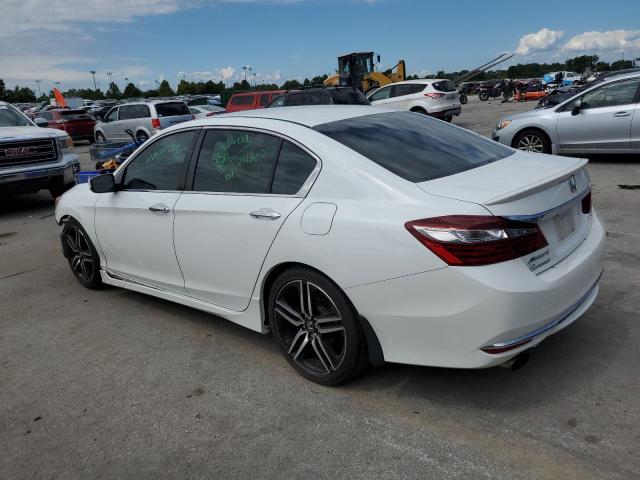 1HGCR2F56GA037884 - 2016 HONDA ACCORD SPORT WHITE photo 2