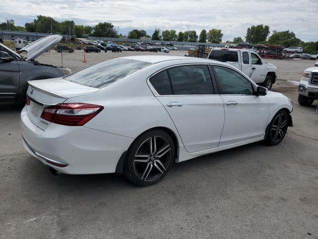 1HGCR2F56GA037884 - 2016 HONDA ACCORD SPORT WHITE photo 3