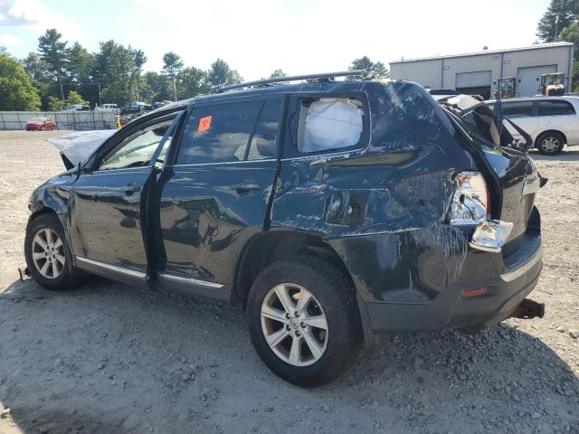 5TDBK3EH2DS268988 - 2013 TOYOTA HIGHLANDER BASE Noir photo 2