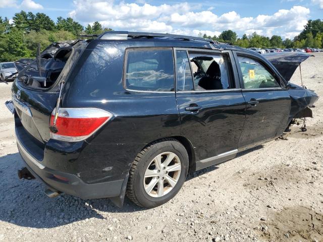 5TDBK3EH2DS268988 - 2013 TOYOTA HIGHLANDER BASE Noir photo 3