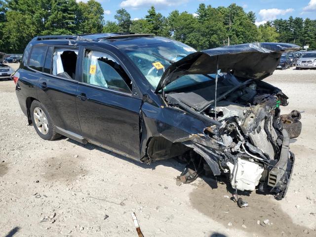 5TDBK3EH2DS268988 - 2013 TOYOTA HIGHLANDER BASE Noir photo 4