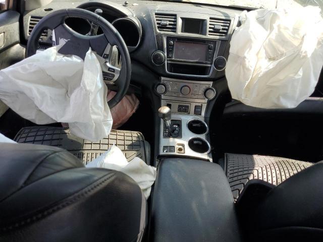 5TDBK3EH2DS268988 - 2013 TOYOTA HIGHLANDER BASE Noir photo 8