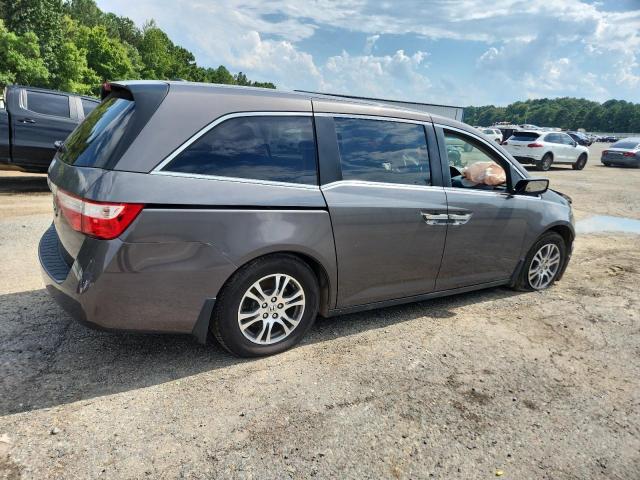 5FNRL5H60CB040704 - 2012 HONDA ODYSSEY EXL GRAY photo 3