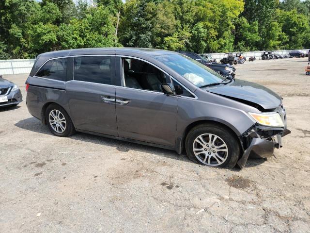 5FNRL5H60CB040704 - 2012 HONDA ODYSSEY EXL GRAY photo 4