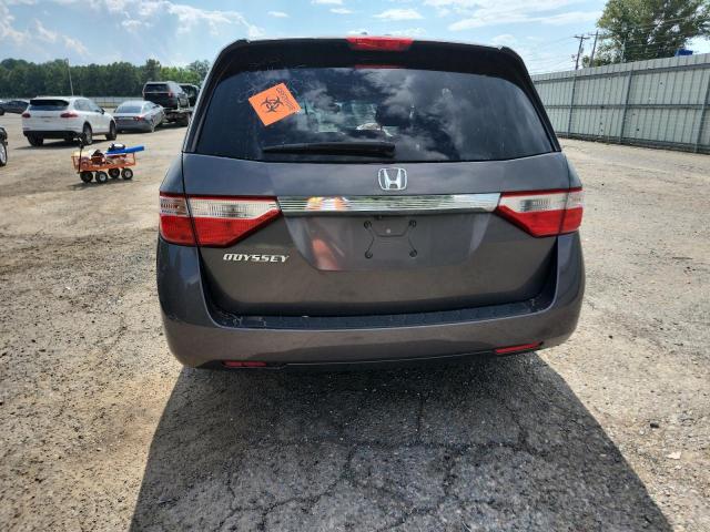 5FNRL5H60CB040704 - 2012 HONDA ODYSSEY EXL GRAY photo 6