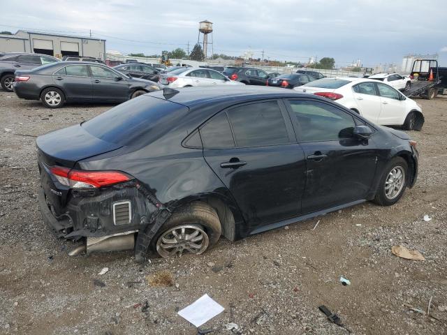 JTDEAMDE0NJ043660 - 2022 TOYOTA COROLLA LE BLACK photo 3