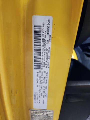 3C6URVJG8GE108066 - 2016 RAM PROMASTER 3500 HIGH Жовтий фото 13